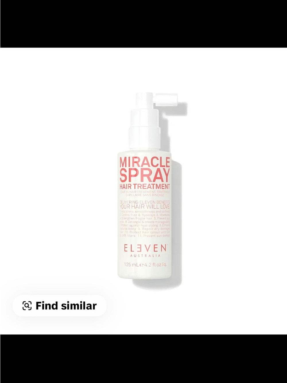 ELEVEN Australia Miracle Spray Hair Treatment - White & Pink